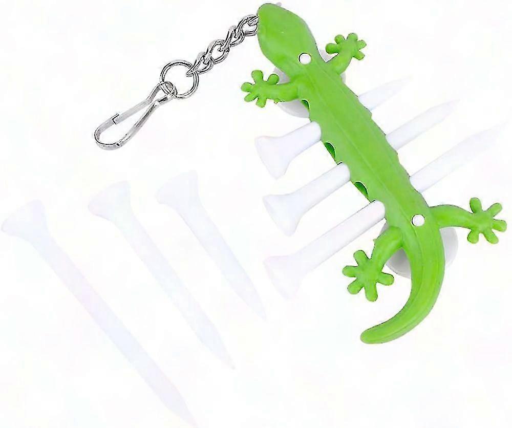 TPE Plastic Golf Tees Holder - Portable Golf Tee Clip Tool Carrier Accessory
