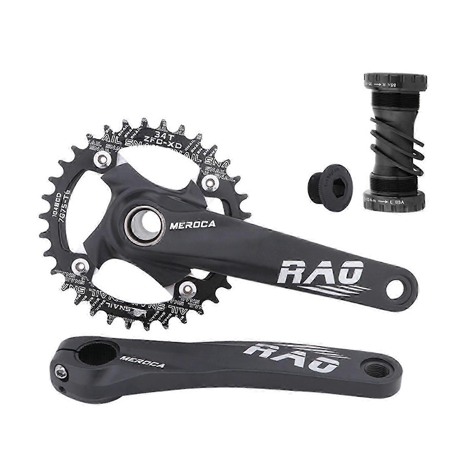 MTB Vevparti 104BCD Aluminiumlegering Mountainbike Vev & Bottenfäste