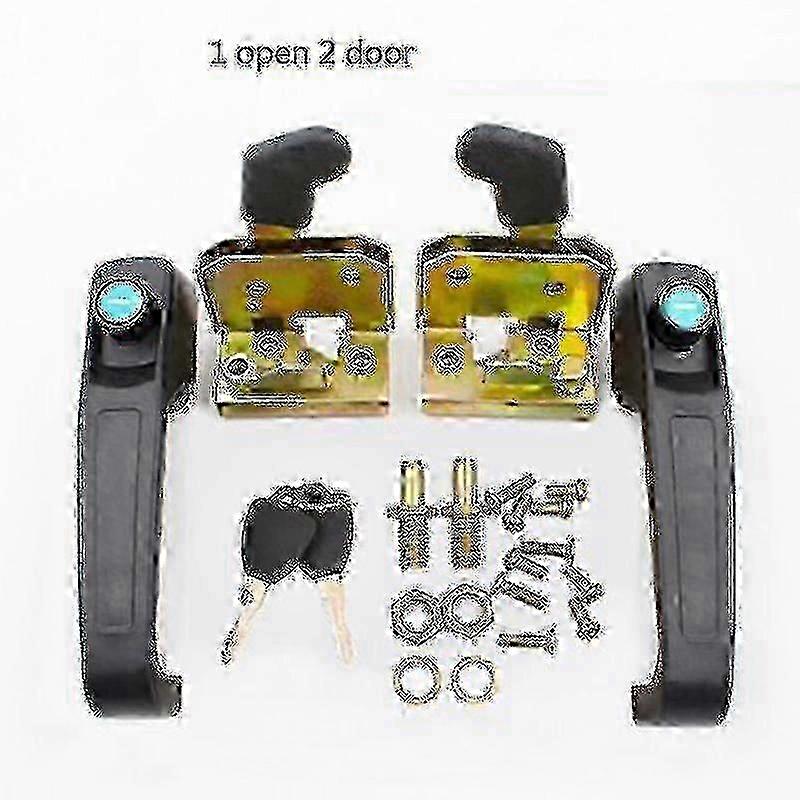 Heavy Equipment Metal Lock Door Handle Universal Forklift Tractor