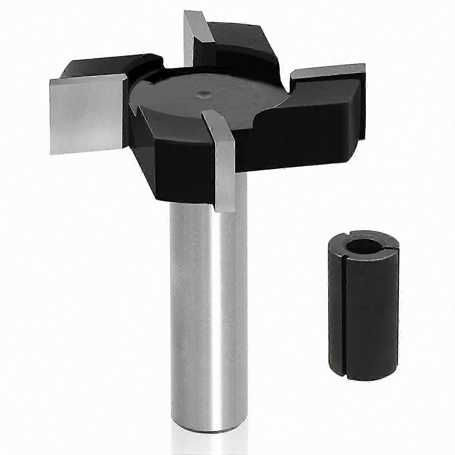 CNC Surfacing Router Bit Shank, Flattning Router Bit Carbide Høvel Router, Fresing Cutter Planing