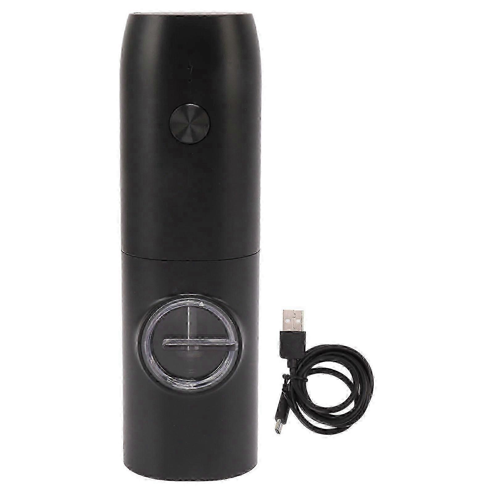 Electric Pepper Grinder with Adjustable Coarseness, USB Rechargeable 2025