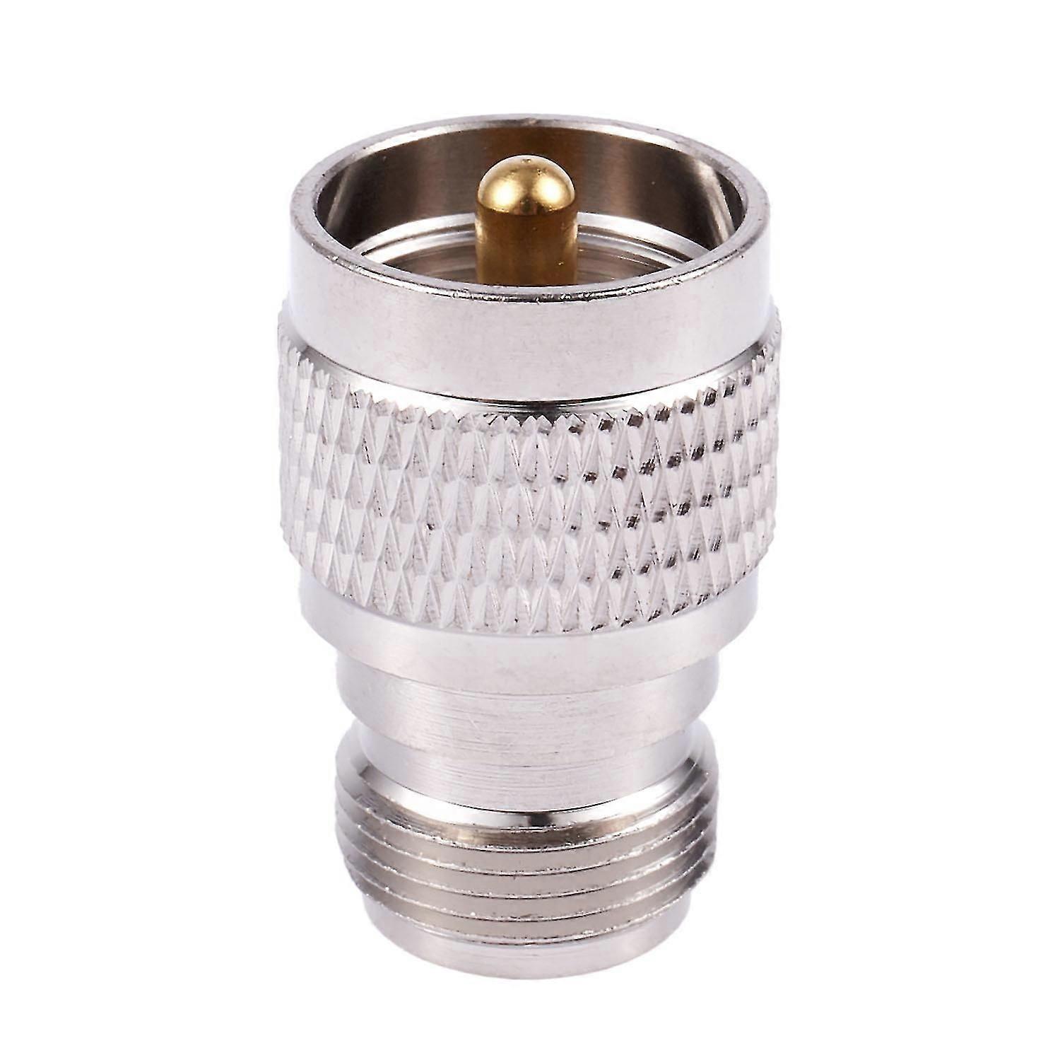 UHF Erkek PL259 - N Dişi M / F Düz Koaksiyel RF Adaptörü