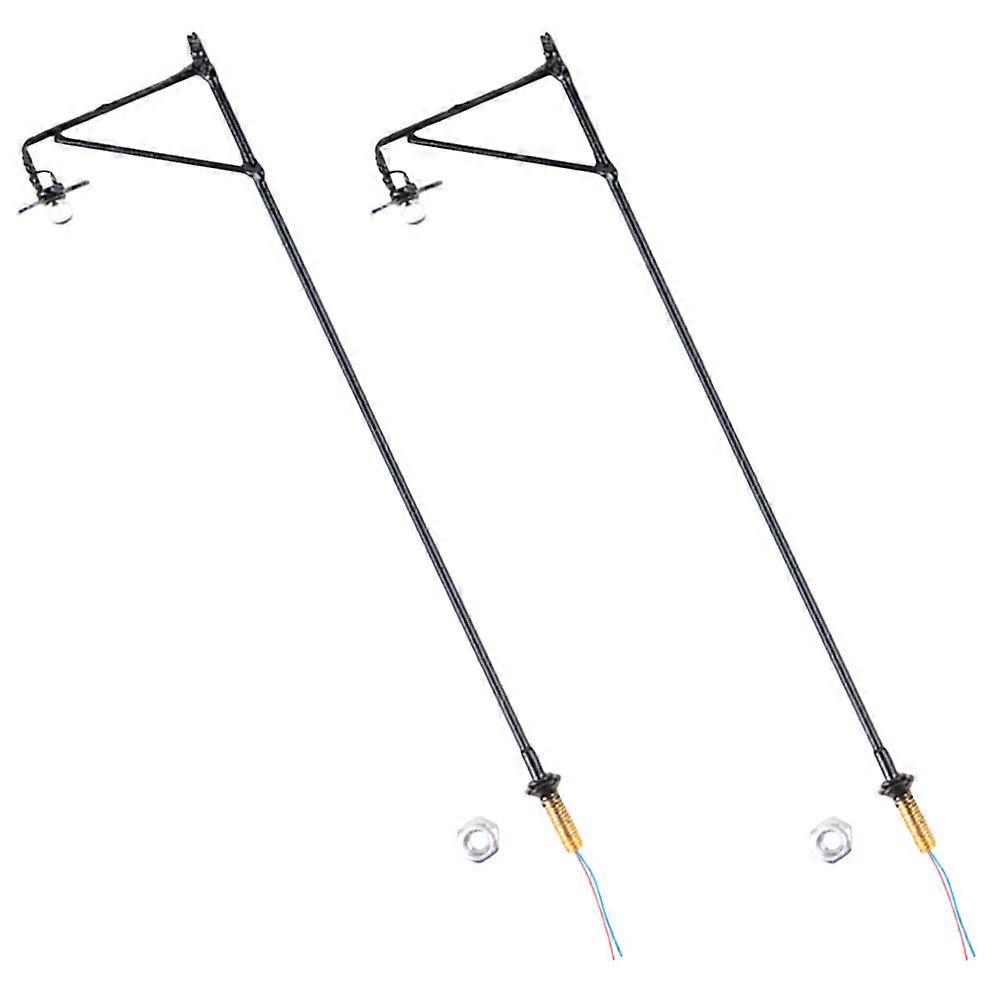 2pcs Micro Landscape Lamp Miniature Micro Bonsai Lamp Miniature Garden Lamp Models 1