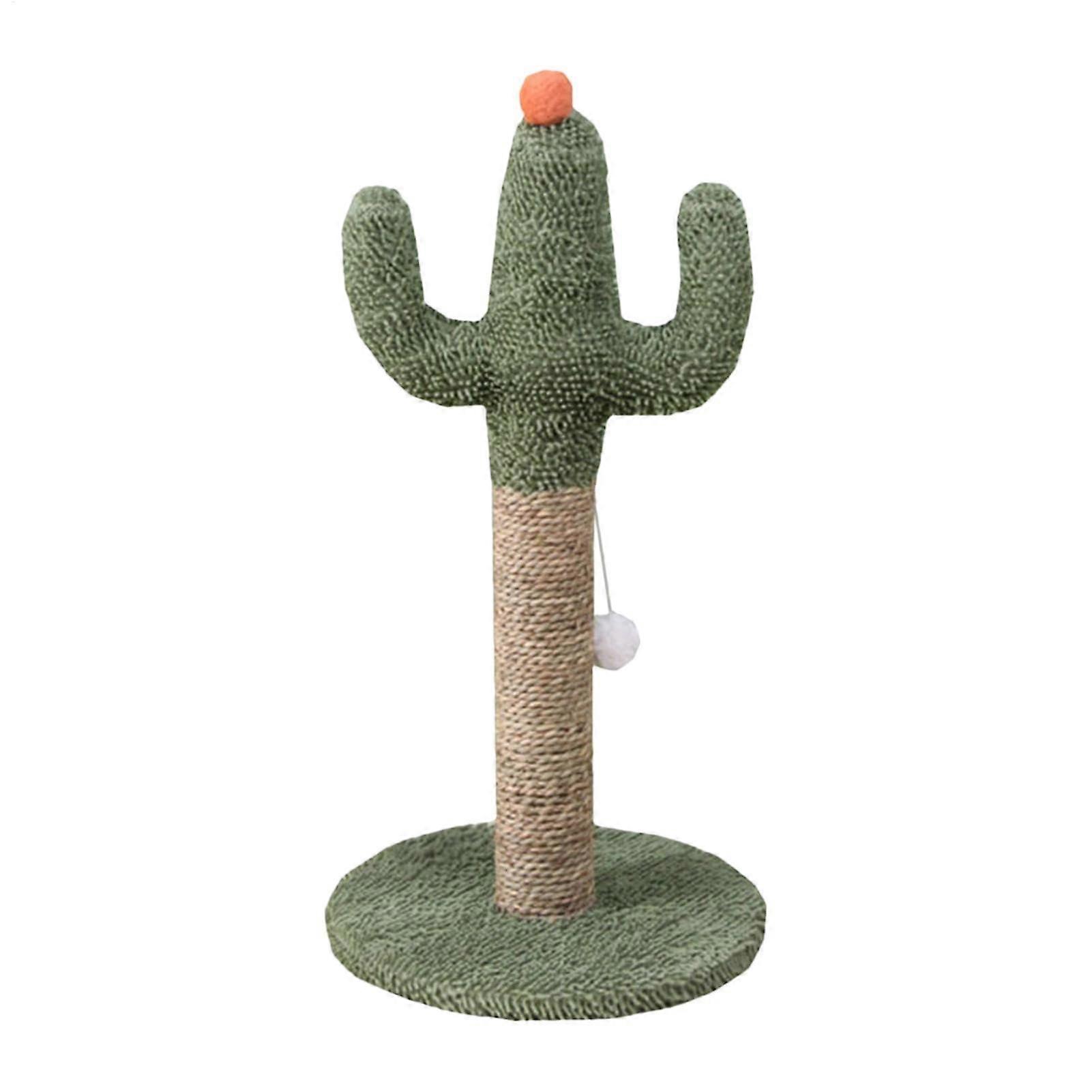 Cactus Cat Scratcher Cat Posts and Scratchers Vertical Natural Kitten Scratch Poles, Stable Nail Poles for All Indoor Kittens