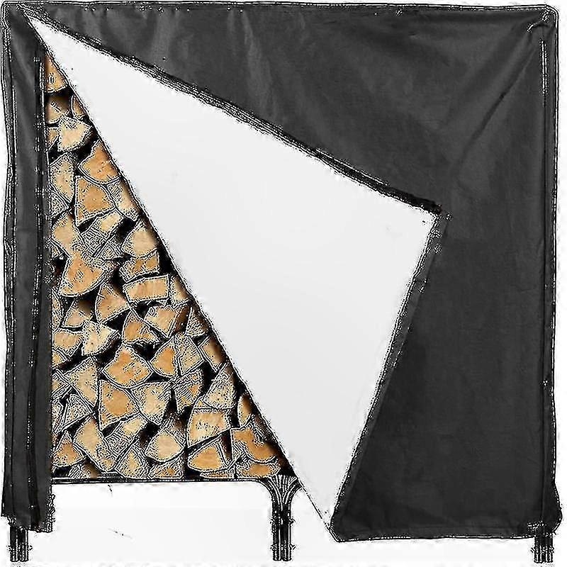 Large Outdoor Firewood Rack with 4ft Capacity for Log Storage