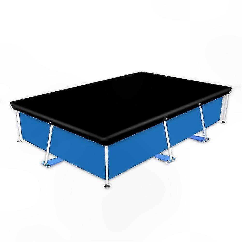 Durable Rectangle Pool Cover, 400x211 Inches, Tear & Fade Resistant Protector for Above Ground Pools