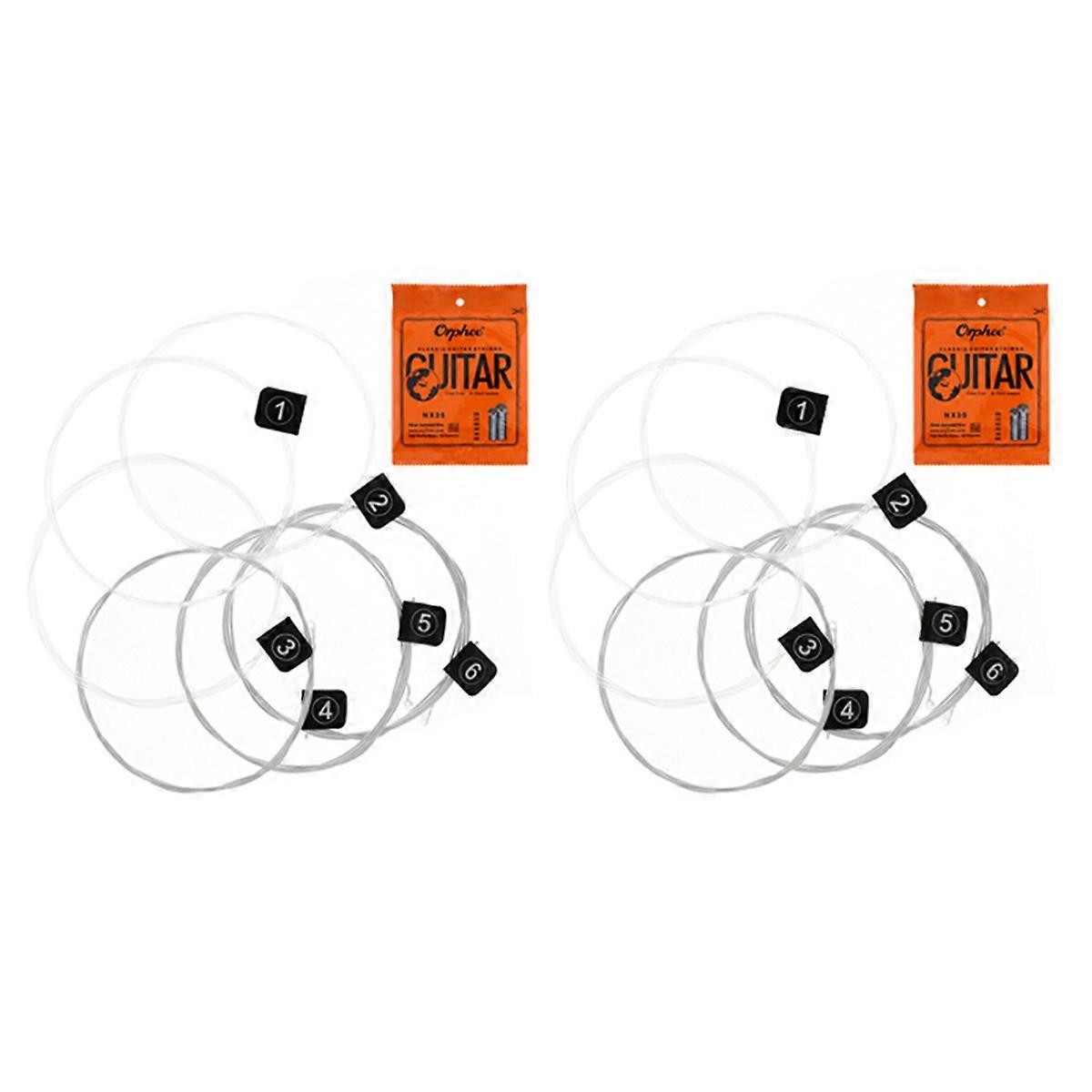 6pcs/set Guitar Strings Conventional Classical Guitar String Series E/B/G/D/A/E Use High-quality Ny