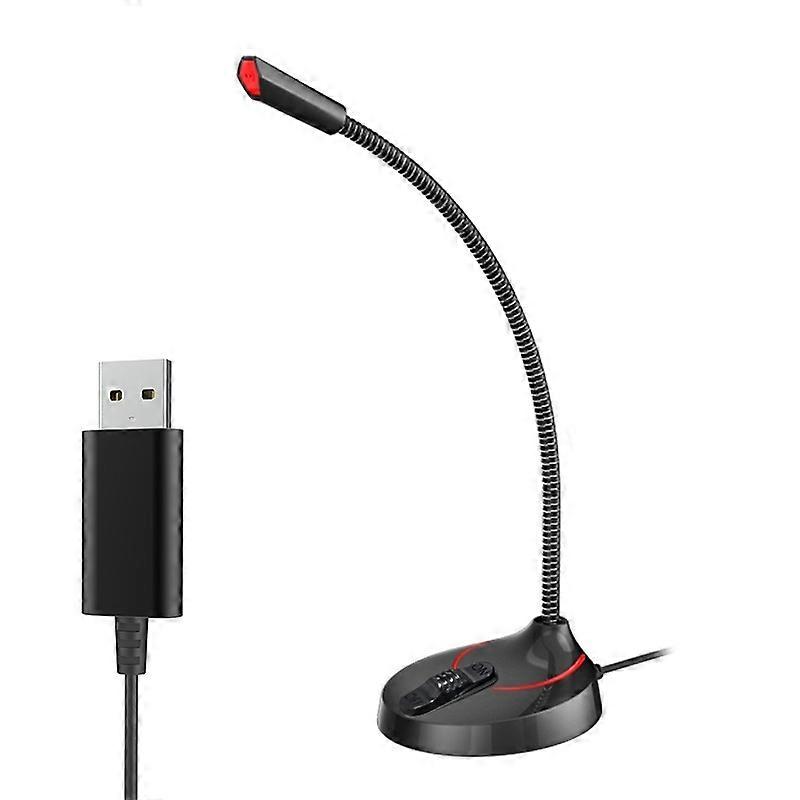 Computer Wired Microphone, Spec: USB Version (Black) USB Version (Black)