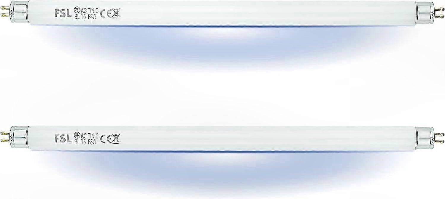 2-Pack 17in UV Tubes for Insect Control Devices - Replacement Bulbs for Fly Killers & Bug Zappers