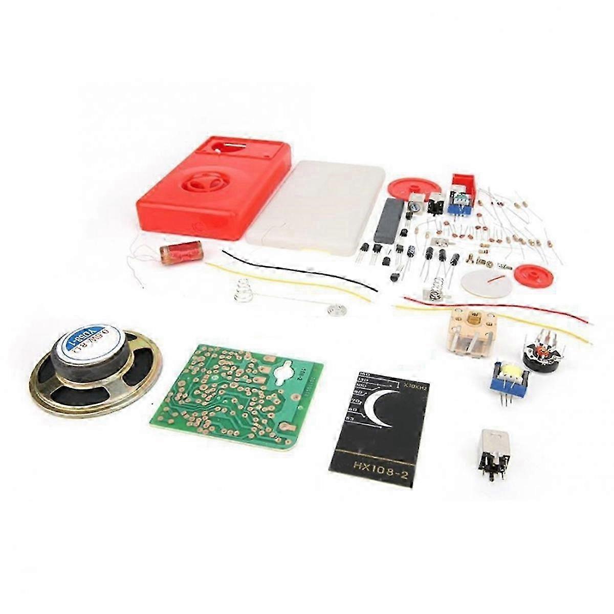 1 Set 7 Tube AM Radio Electronic DIY Kit Electronic Learning Kit