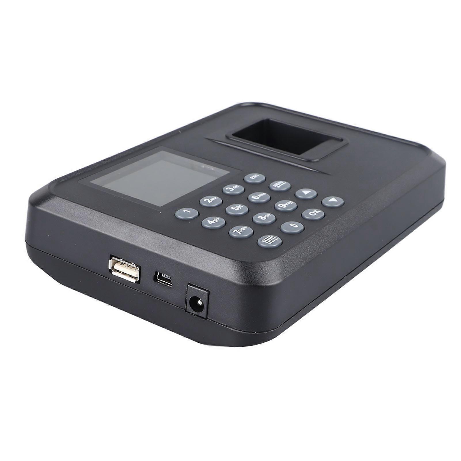 Multilanguage Fingerprint Attendance Machine ABS Time Clock for Office