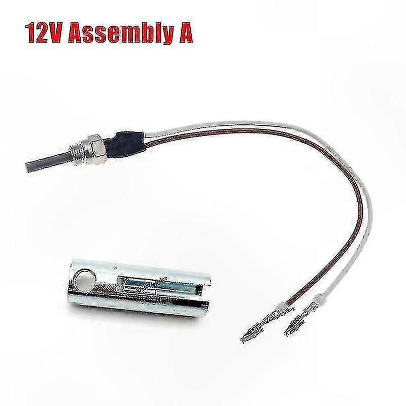 Ceramic Glow Plug Pin with Gaskets, Strainer, and Wrench for 12V/24V Heaters Compatible with Hydronic D4WSC D5WSC Systems