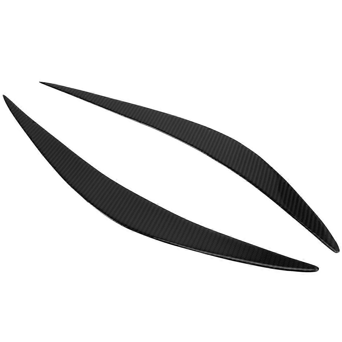 Car Headlight Eyelids Eyebrows Trimming Head Light Lamp Decoration Stickers for Q50 Q60 2014-2019