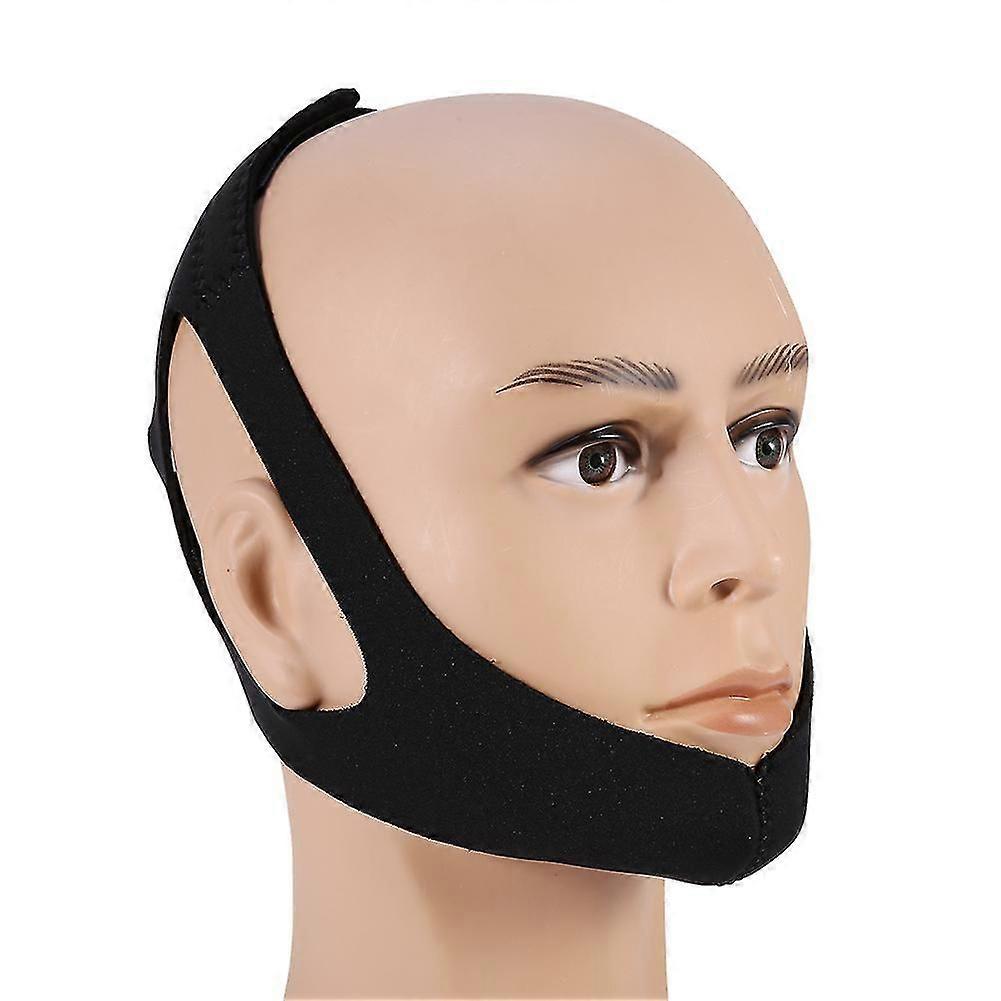 Breathable anti snoring belt for sleep - Lightweight triangle headband design