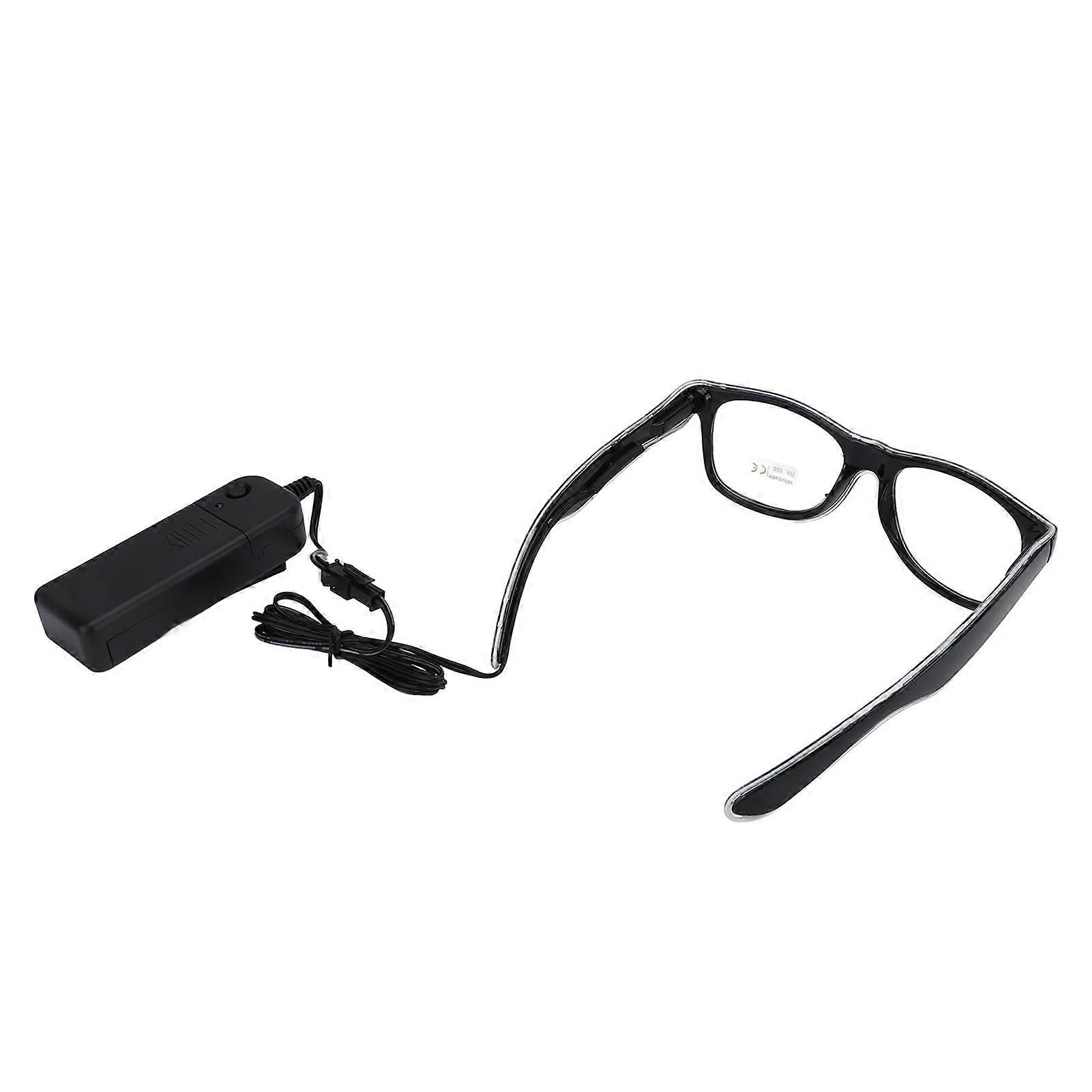 EL Luminous Glasses 3 Modes LED Light Up Glasses 14.5cm Blue