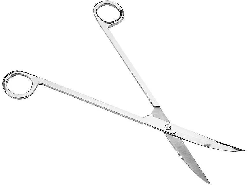 Aquarium Plant Scissors Stainless Steel Glass Scissors Curved Scissors Tank For Aquatic Plant Trim Tool