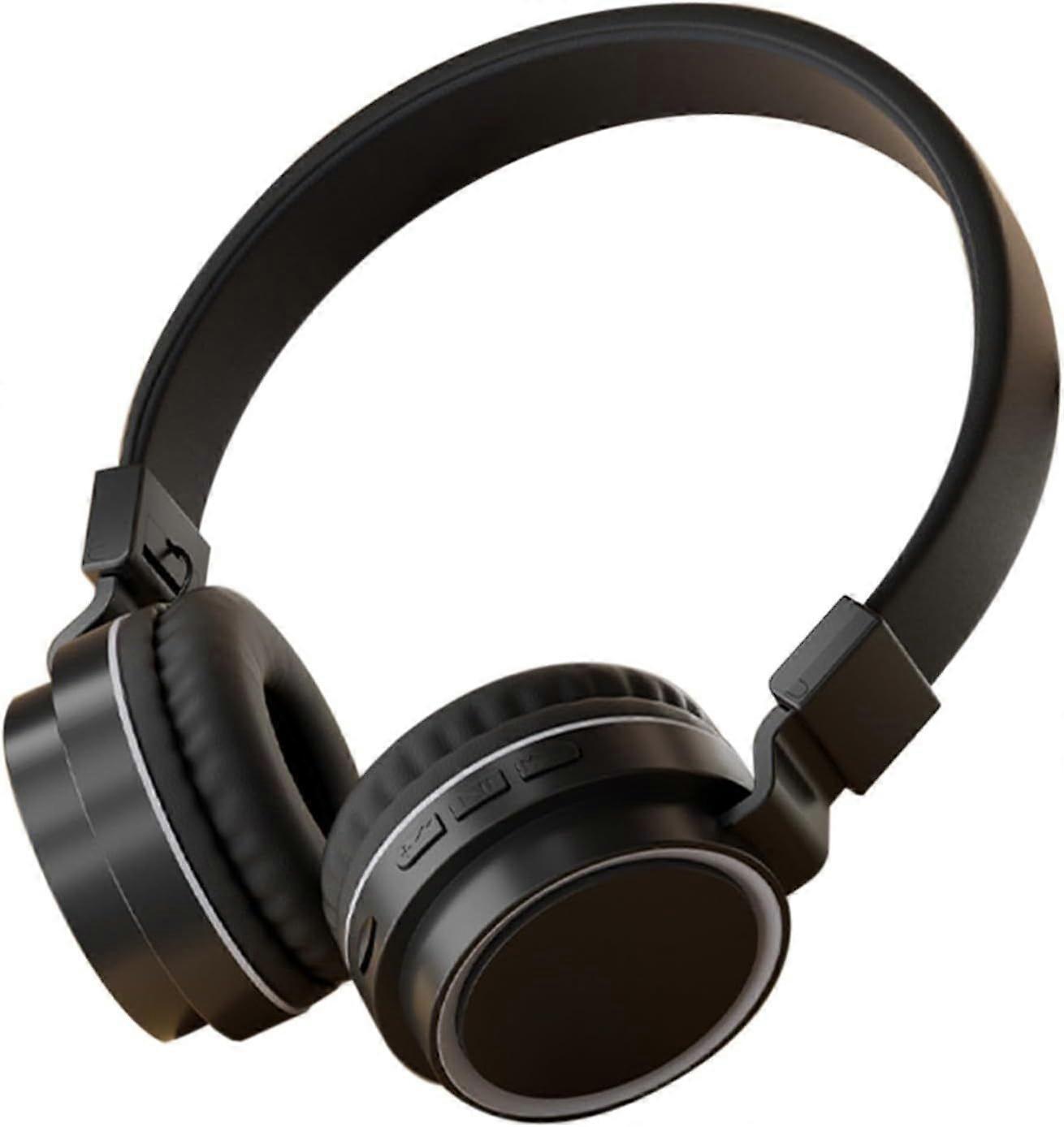 Wireless Headphones Bluetooth 5.3 Noise Cancelling Earbuds High Fidelity Sound Quality for Work and Gaming(Black)