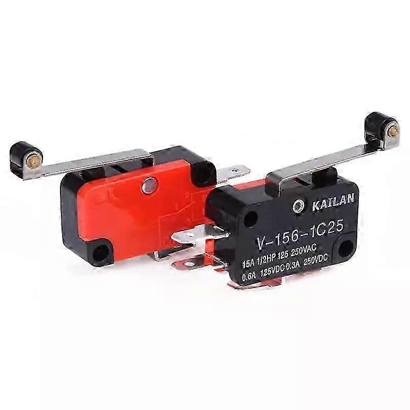 1PCS V-156-1C25 15A The micro switch Push Button SPDT Momentary Snap Action Limit switch travel switch