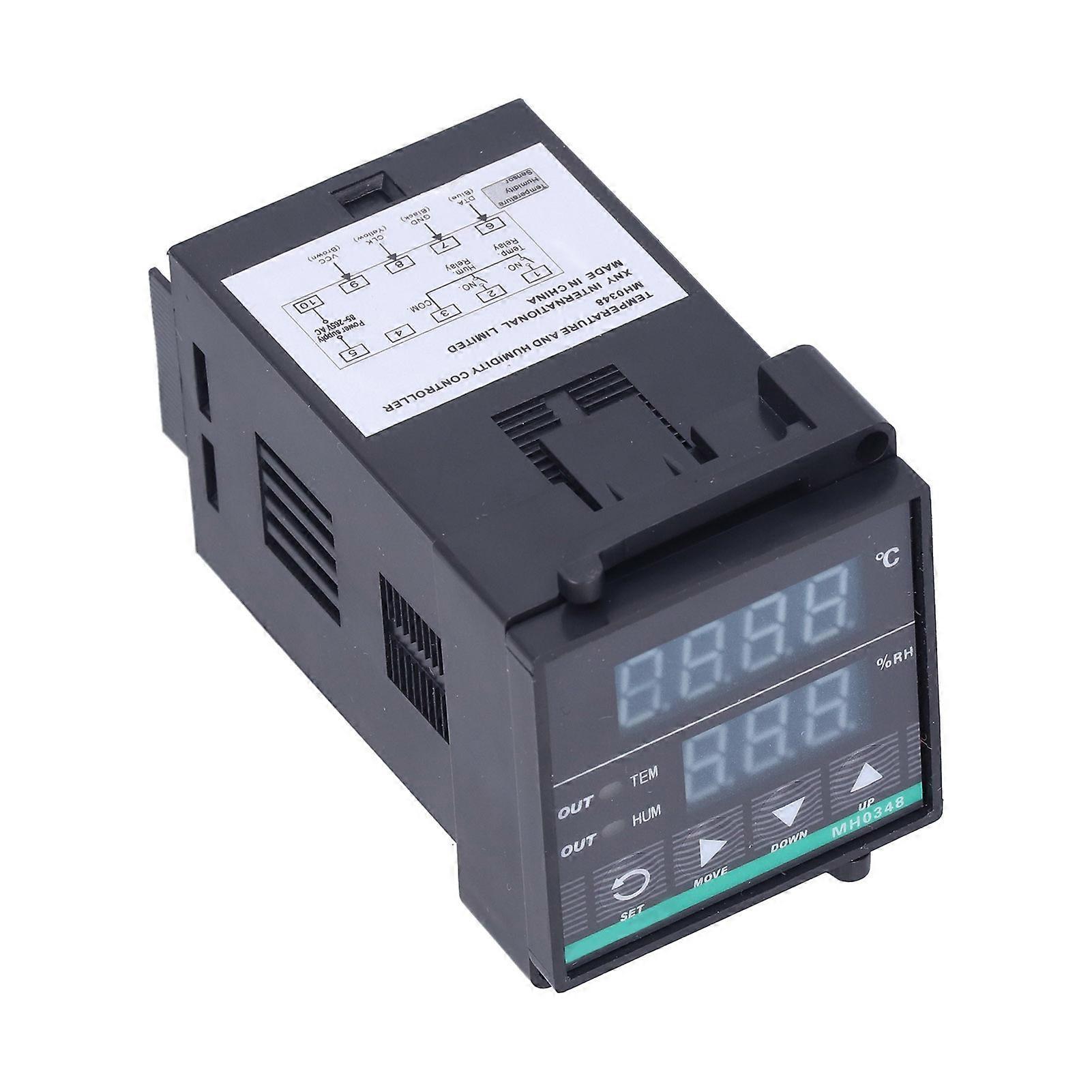 MH0348 Digital Temperature Humidity Controller AC85‑120℃ 0.56" LED