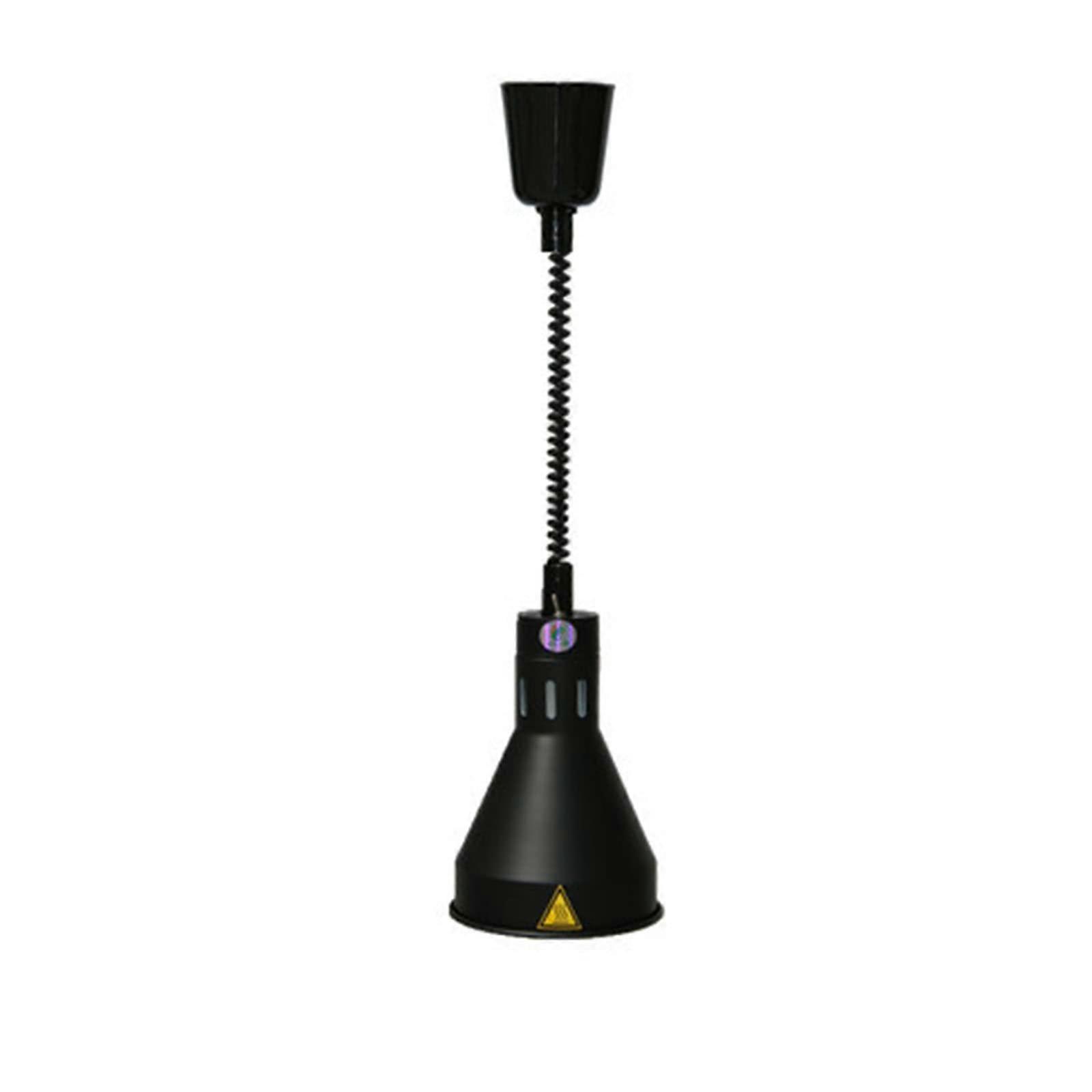 Telescopic Chandelier Adjustable Single Head Hanging Insulation Lamp For Buffet And Pizza Heating Food Warming Lamp
