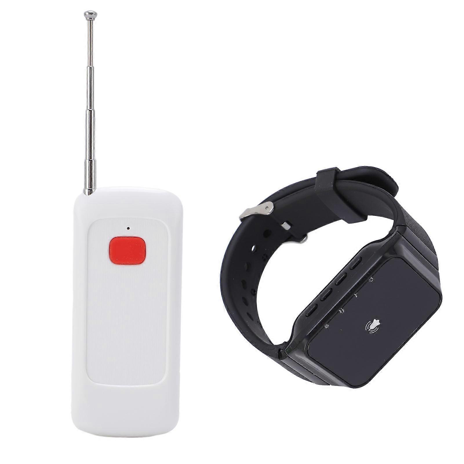 Wireless Call System IPX4 Waterproof 1 Wrist Receiver 300mAh Battery