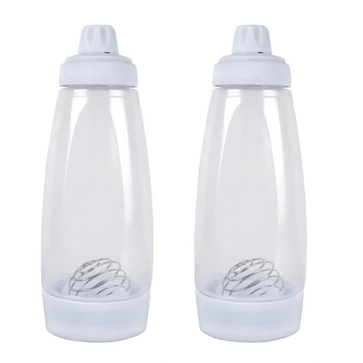 Pancake Batter Dispenser with Whisk Ball and Stand Base