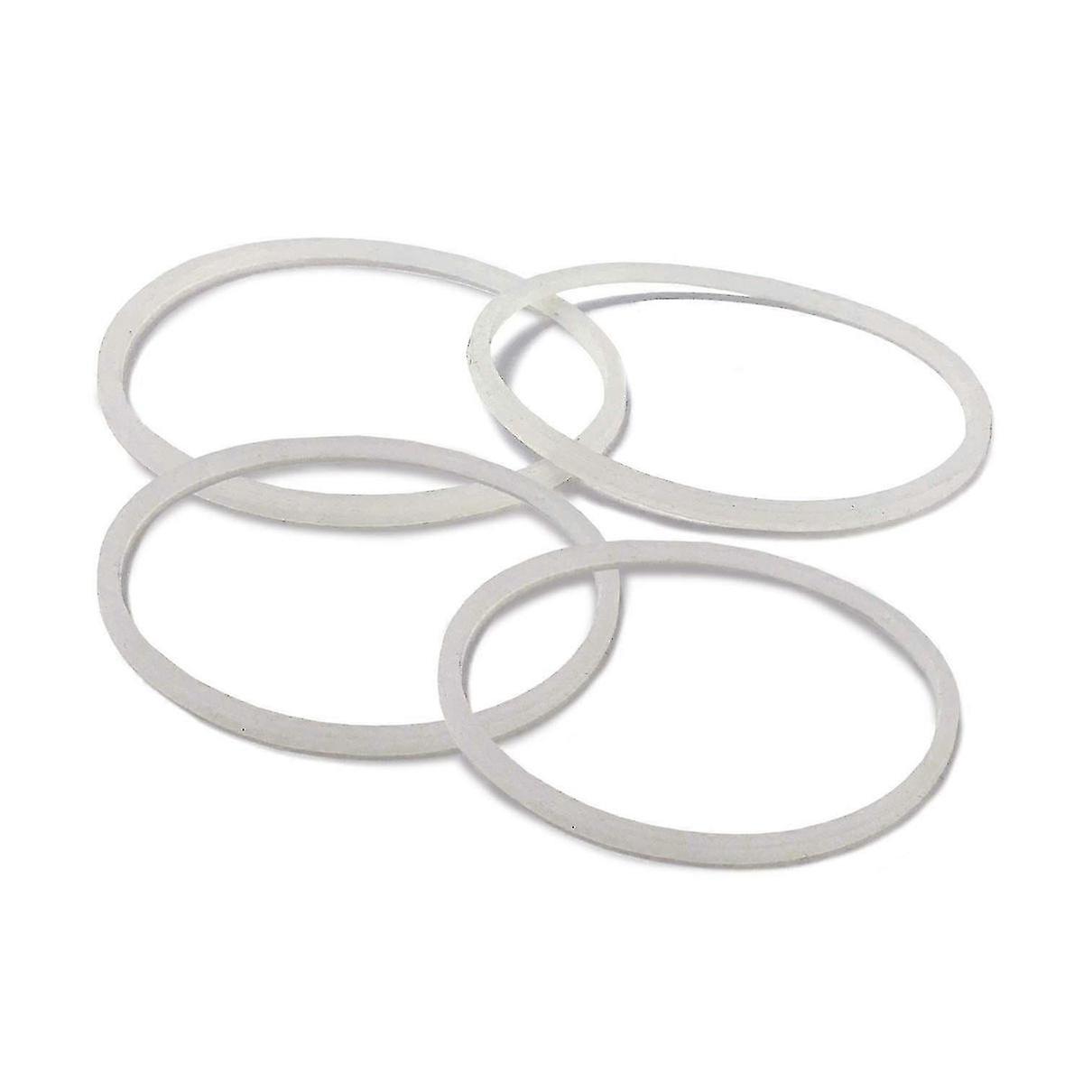 Replacement Gaskets Rubber Seal Ring suitable for Blender Flat/ 4 Pack
