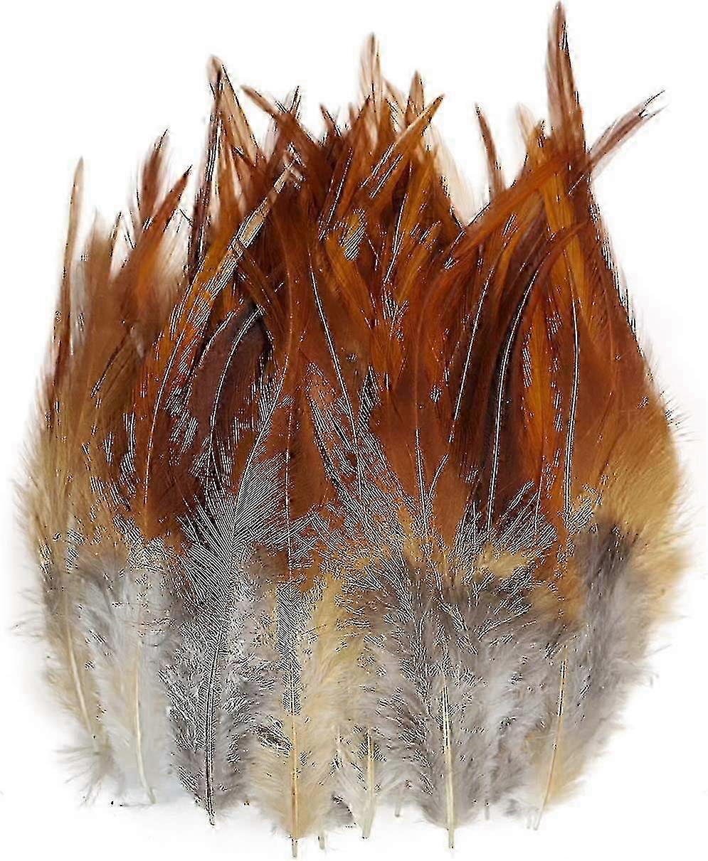 1000pcs Saddle Hackle Rooster Feather