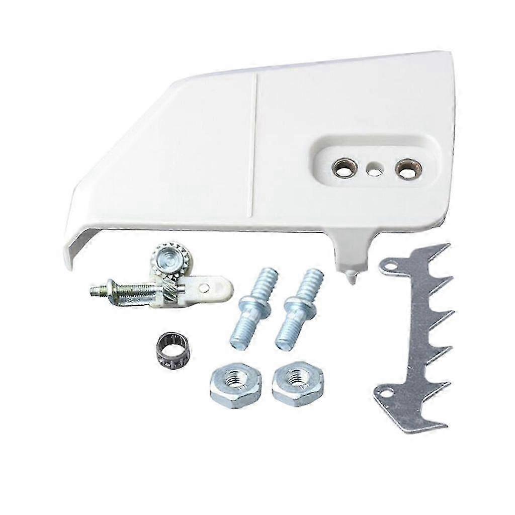 Chainsaw Side Cover for 021 023 025 MS210 MS230 with Tensioner Assembly
