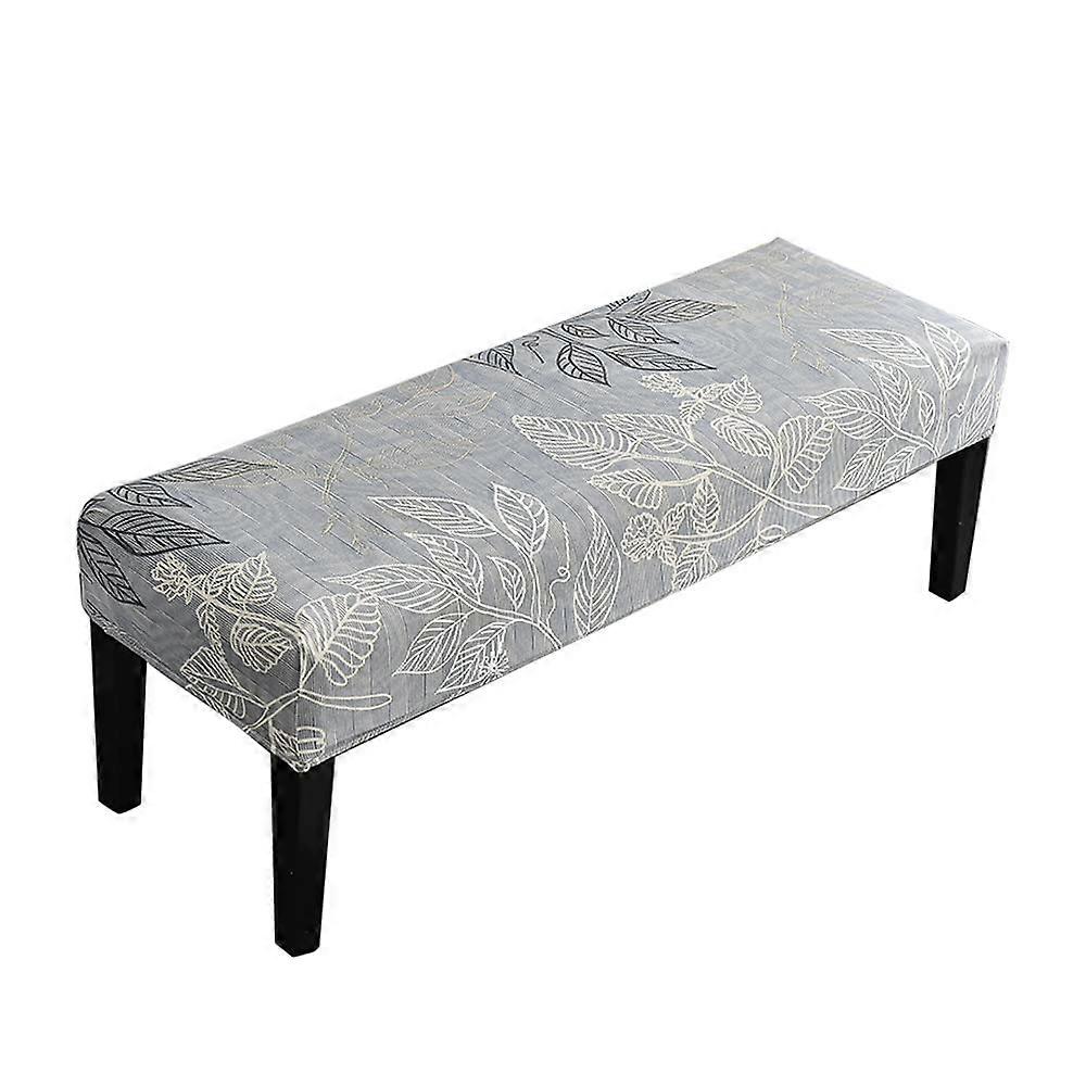 Dining Bench Covers One Size Fits Most Benches Stretchable Polyester For Kitchen Dining Room Living Room