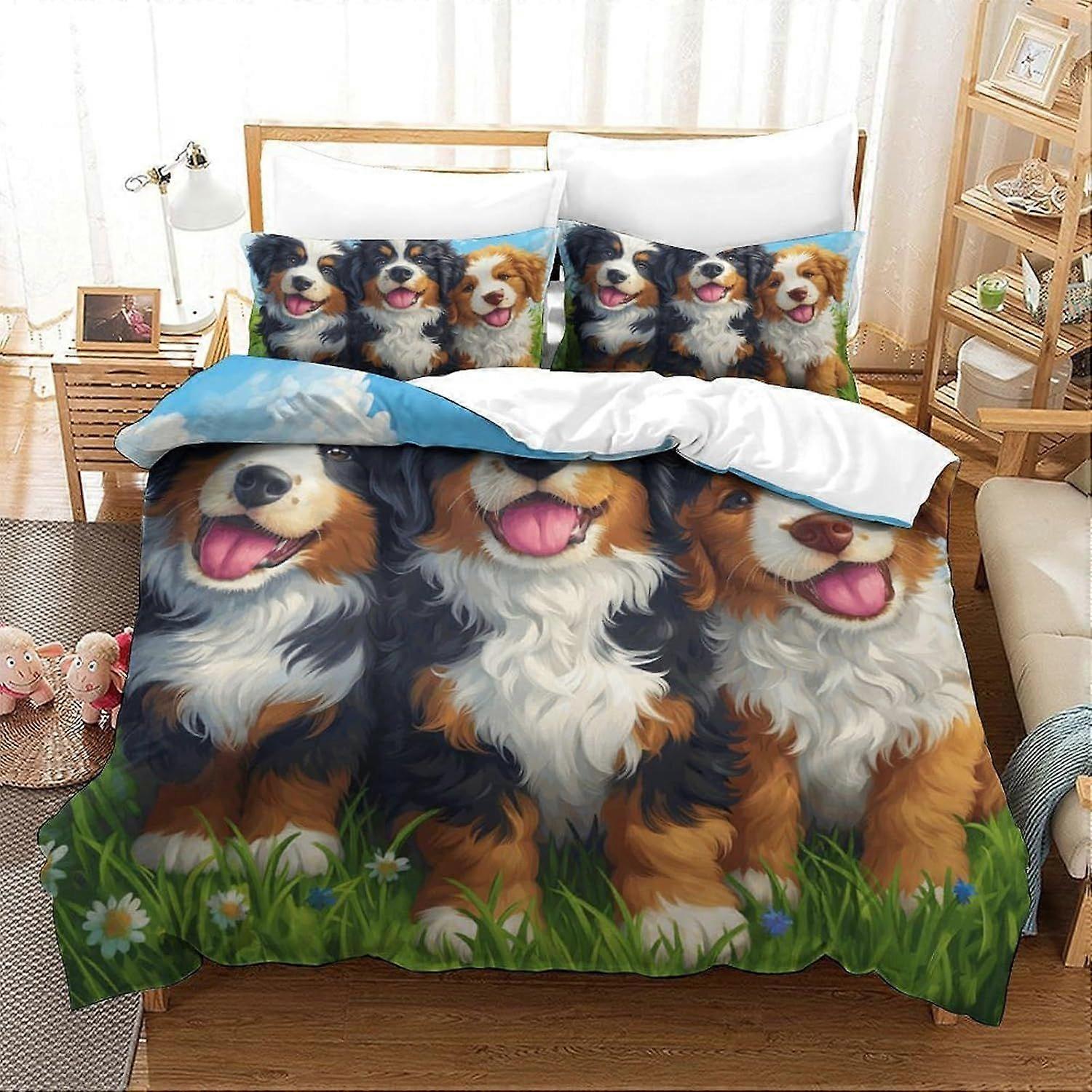 Toy Story Duvet Cover Microfiber Bedding Set, 3D Print Duvet Quilt Cover&Pillowcase, With Zipper Closure, Soft Duvet Cover for Men Woman Kids 3 Piece 