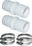 Hose connector - 2x hose coupling - hose coupling 32mm to 32mm - suitable for