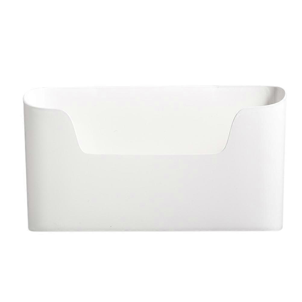 Wall Mount Storage Box Self-Adhesive Wall Organizer for Home Use