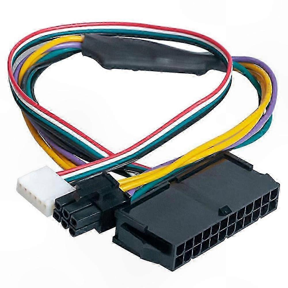 ATX Main Power Adapter Cable - 24 Pin to 6 Pin PCI-e for Small Form Factor Workstation Motherboards
