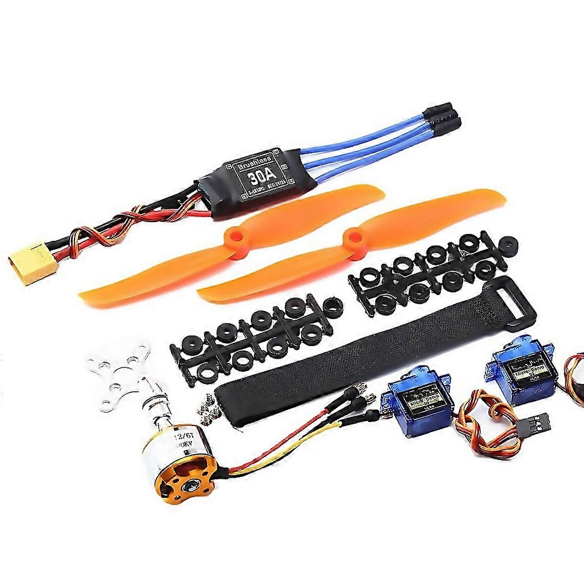 For A2212 2200kv Brushless Motor 30a Esc Xt60 Plug Sg90 9g Microservo 6035 Propeller For Rc Fixed