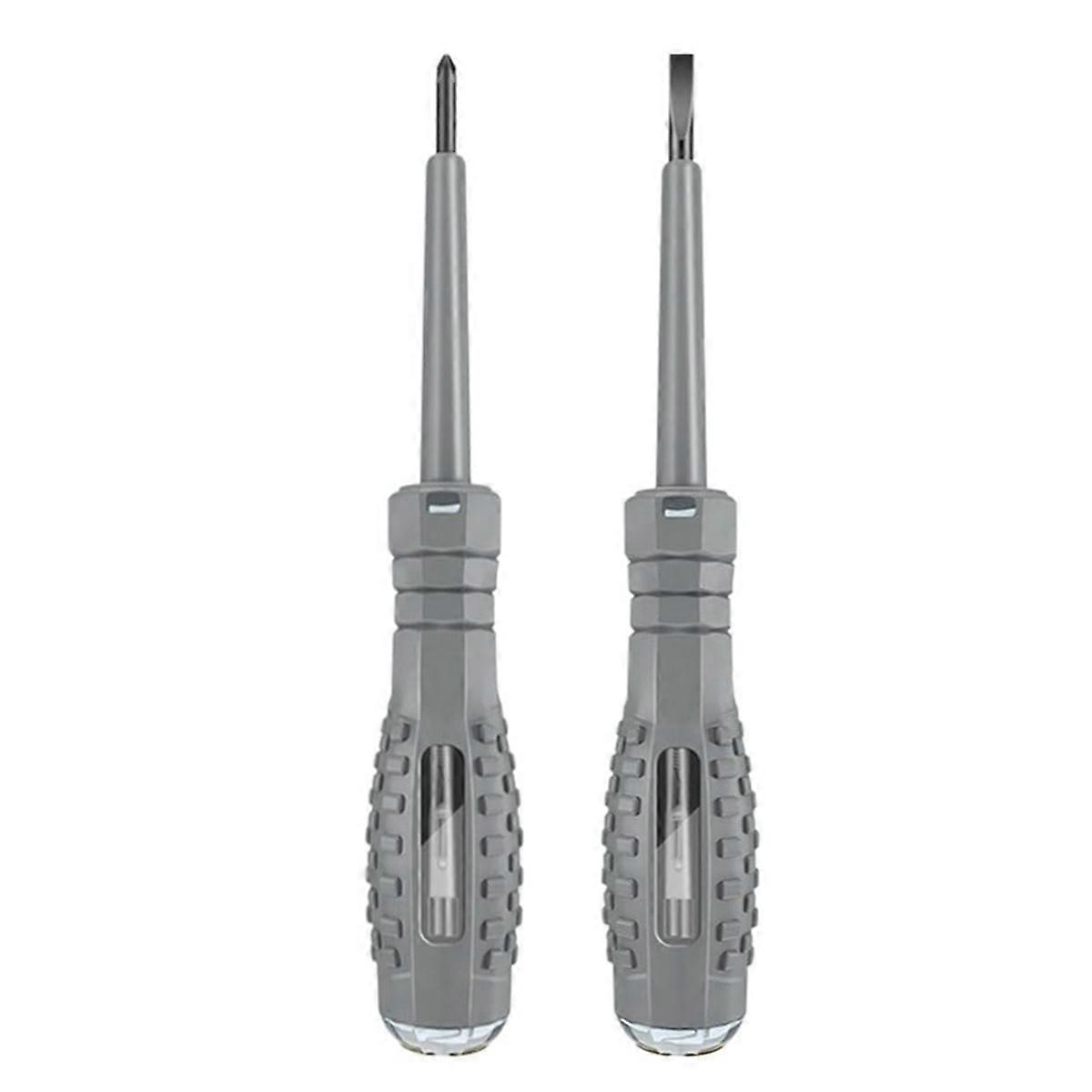 High Torque Strong Magnetic Screwdriver Electricity Detector,Grey