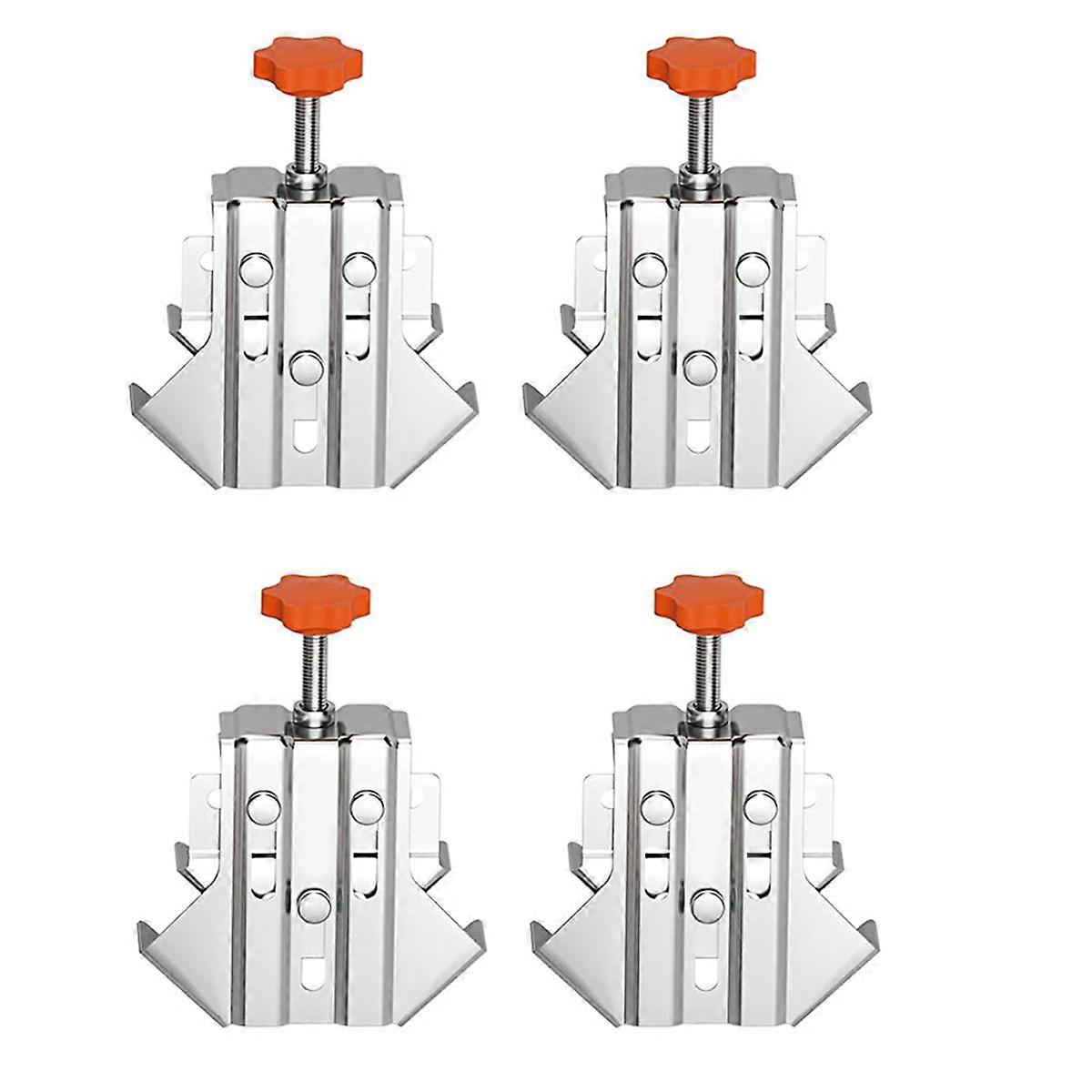 Stainless Steel Right Angle Clamp For Woodworking,with Adjustable 4pc