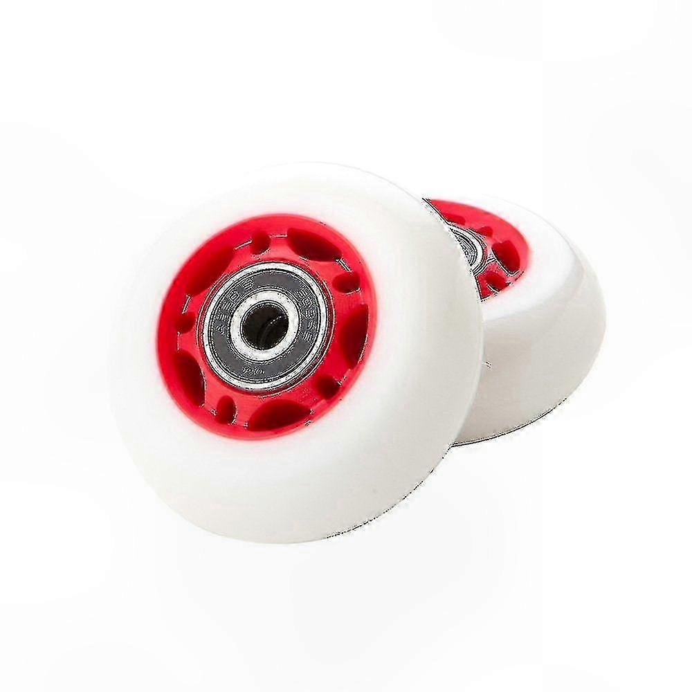 76mm x 24mm Wheels with ABEC-5 Bearings - Red