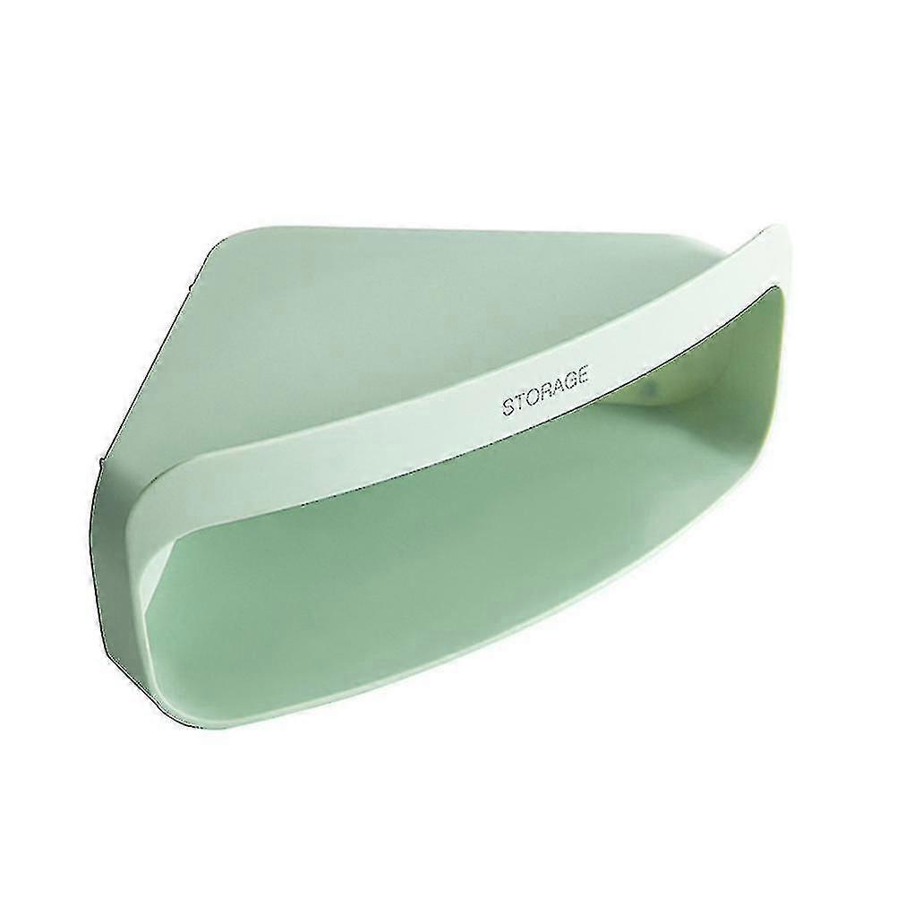 Triangle Corner Storage Shelf Simple Traceless Corner Storage Rack For Home Bathroom Bedroom