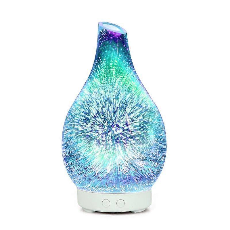 Firework glass vase shape air humidifier 250mm