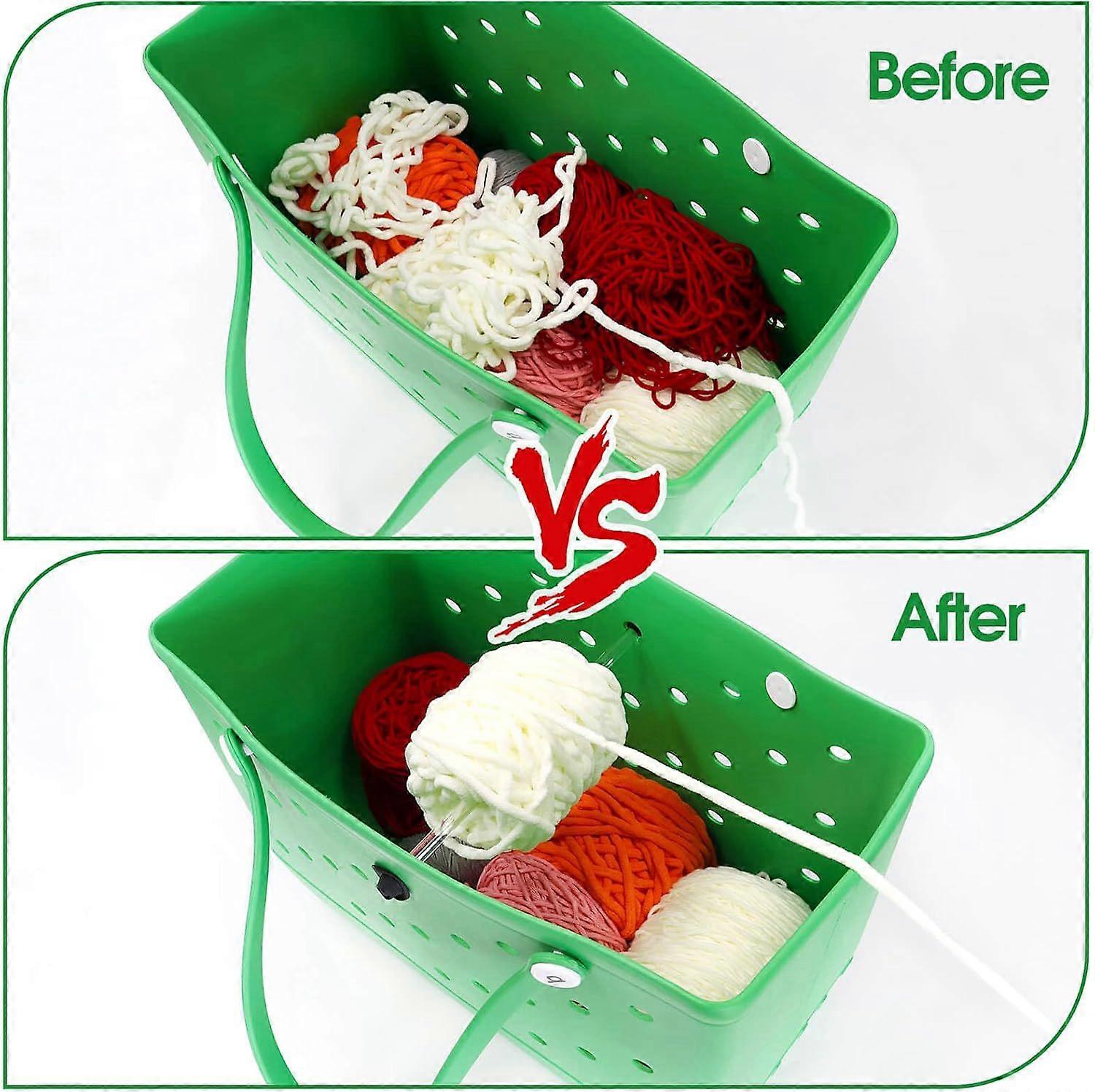 Acrylic yarn rack with 2 straw boxes Borg bag compatible spinning machine