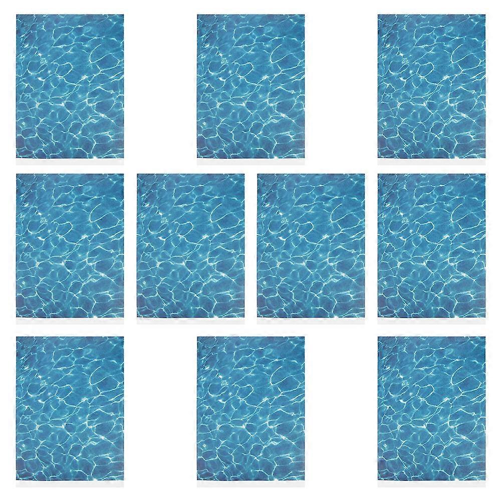 Water Scene Sticker Sheet for 40Pcs Model Architectural DIY Crafting
