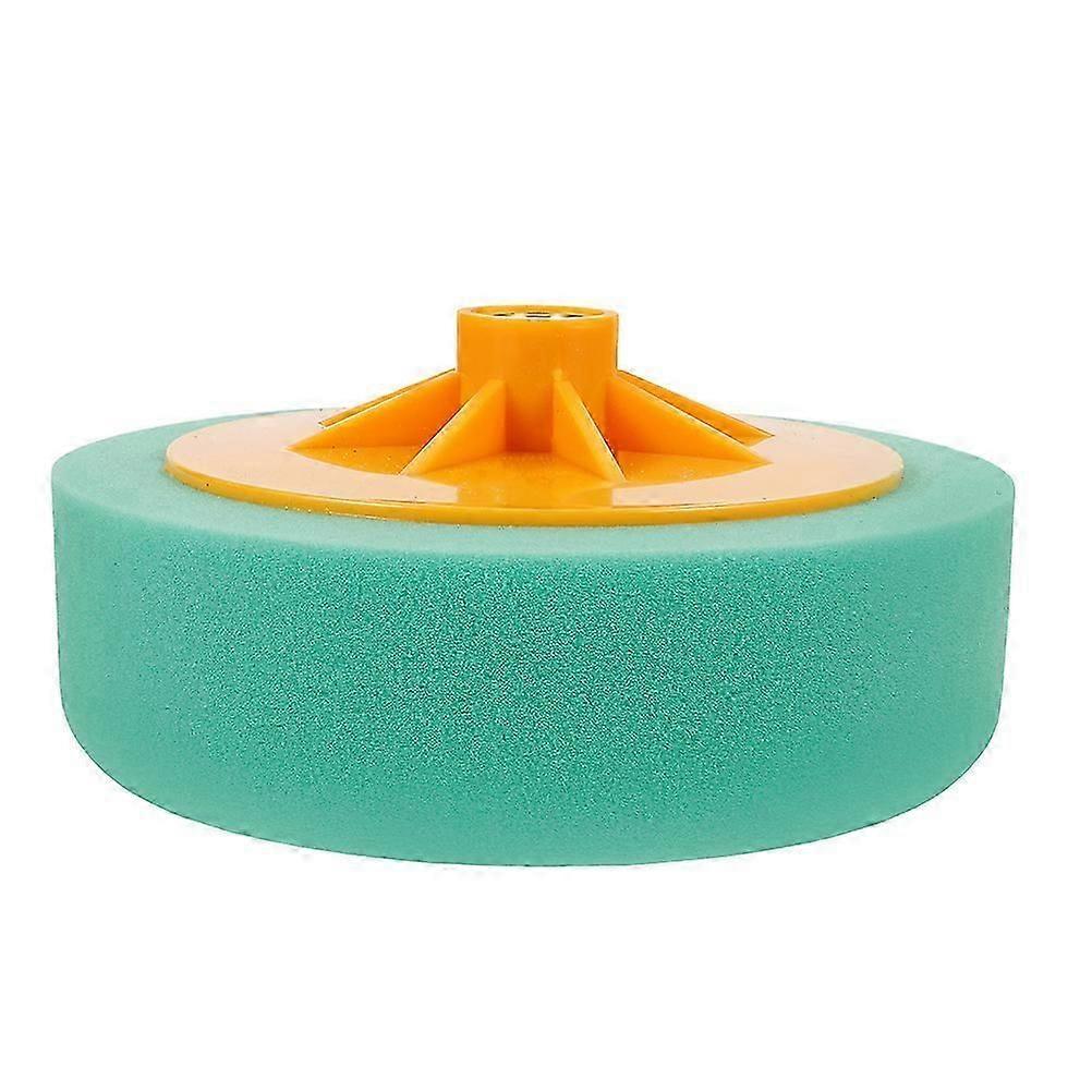 OUNONA Car Polishing Sponge 14.00X14.00X6.00CM Light Green Color