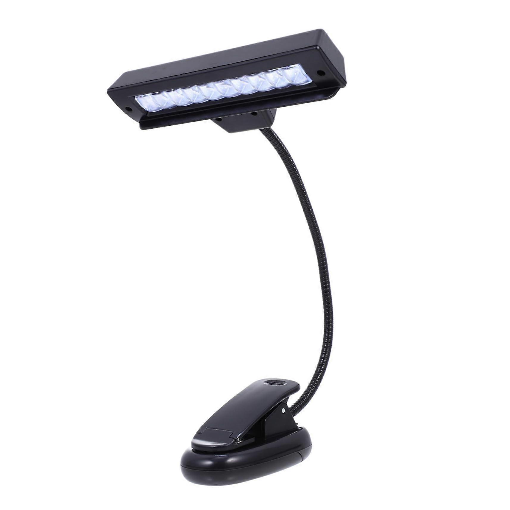 ClipType Table Light Soft LED BatteryOperated EyeProtection Bedside Lamp ClipOn Piano Light