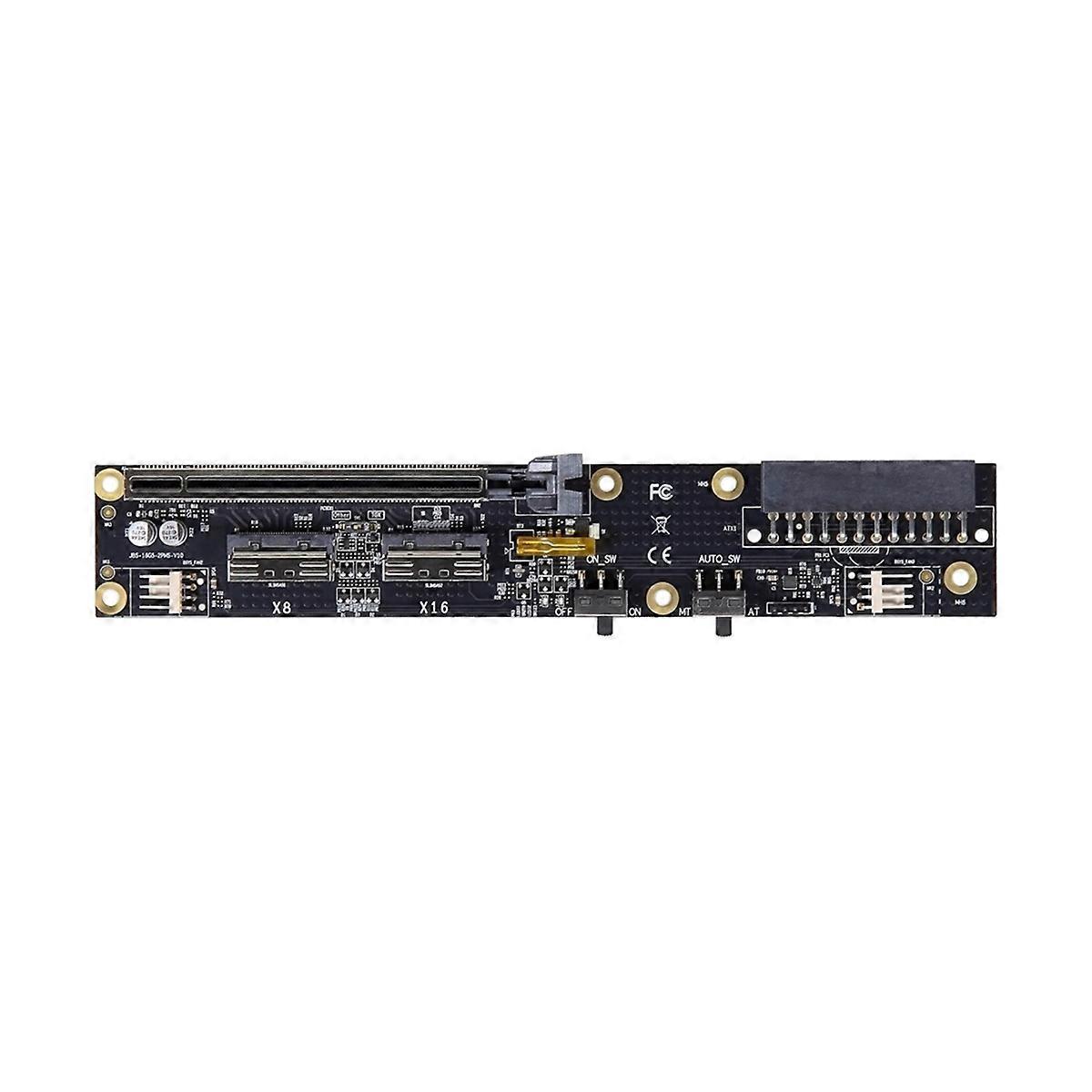 2Port SlimSAS X16 Base Board Slimsas Graphics Card Expansion Dock PCIE4.0 X16 to Slimsas 8654 PC Ada