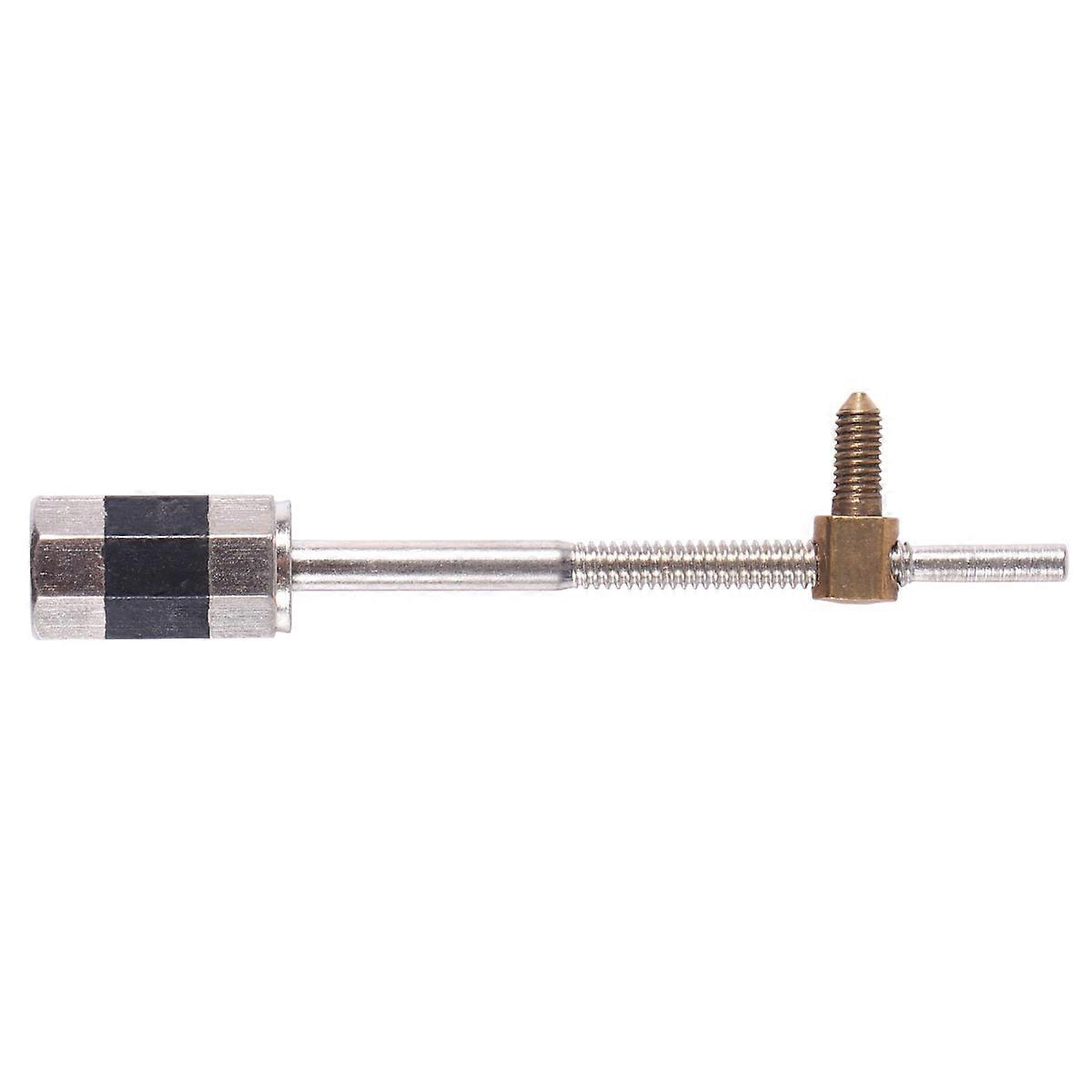 Replacement Violin Bow Rod Simple Design Durable Metal Pull Bow Parts For Store Use 1Pcs