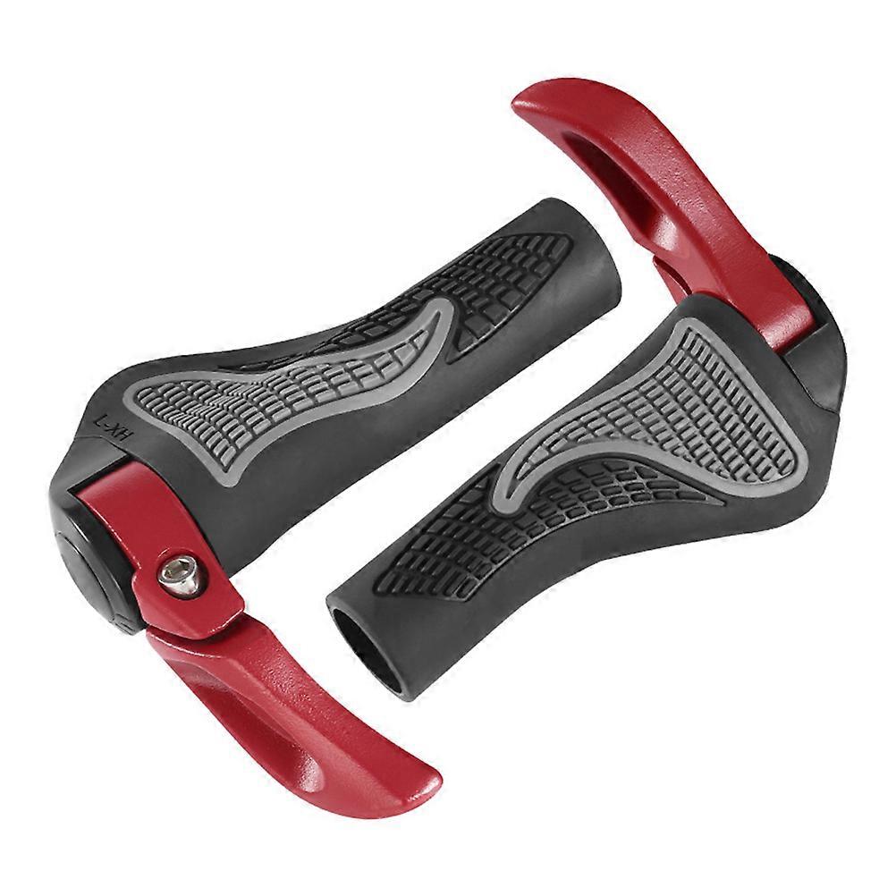 Cycling Handlebar Covers Anti-Skid Design for Cyclists Red 12.5x13.5cm Durable Protective 1 Pair