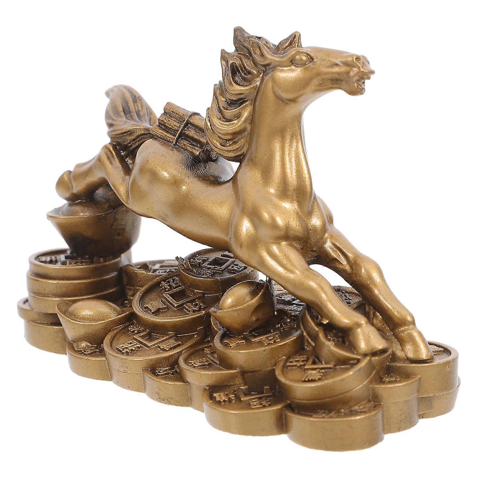 Sleek Artistic Horse Shape Ornament Ideal For Office Space Decoration 1Pack