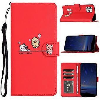 25-26 Wallet Case Compatible With iPhone 11 Pro Max,All-Round Shockproof Phone Case-Green