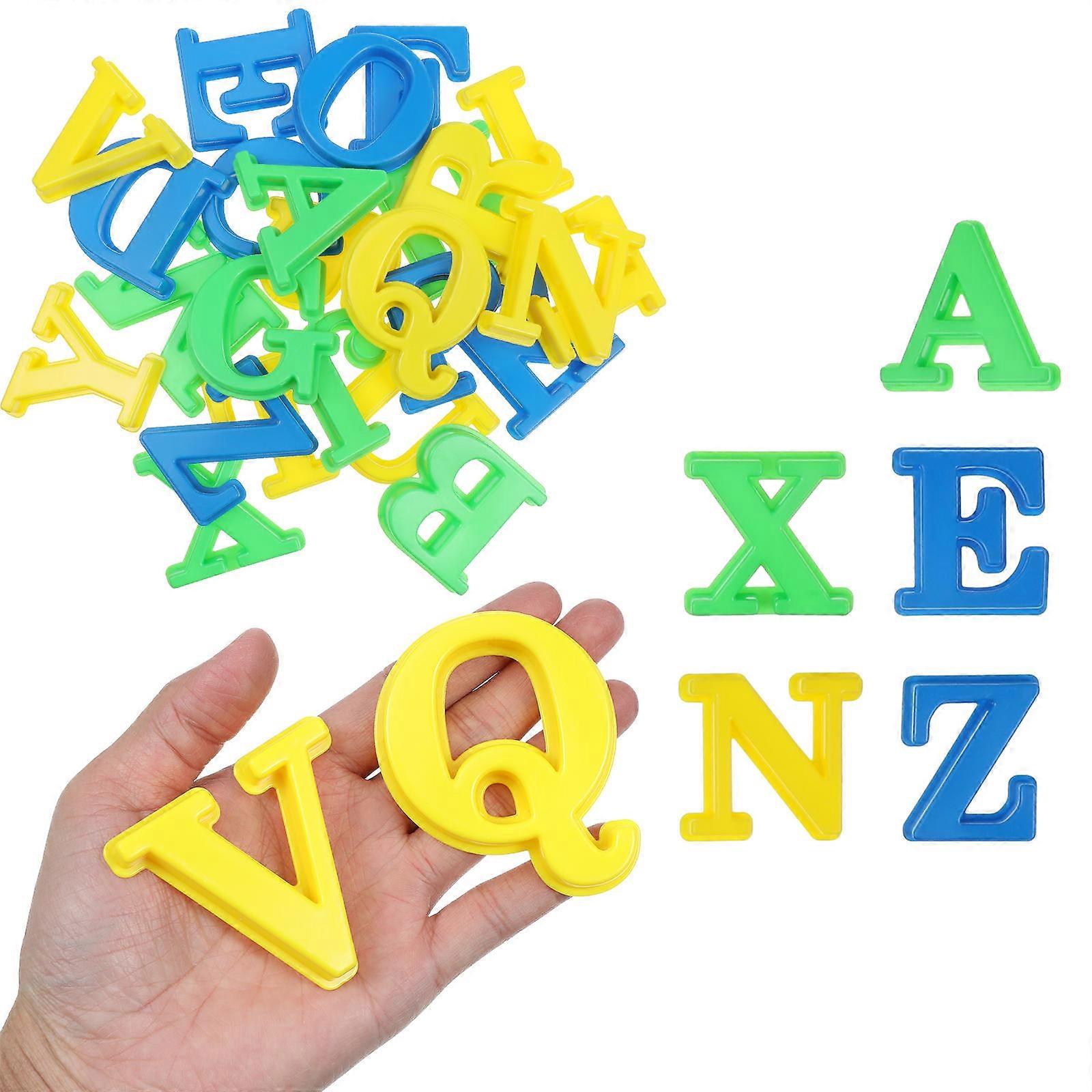 Learning Beach Letters Molds Alphabet Letters Molds 52Pcs Pack